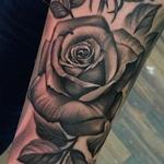 Tattoos - Black & Grey Roses  - 127248