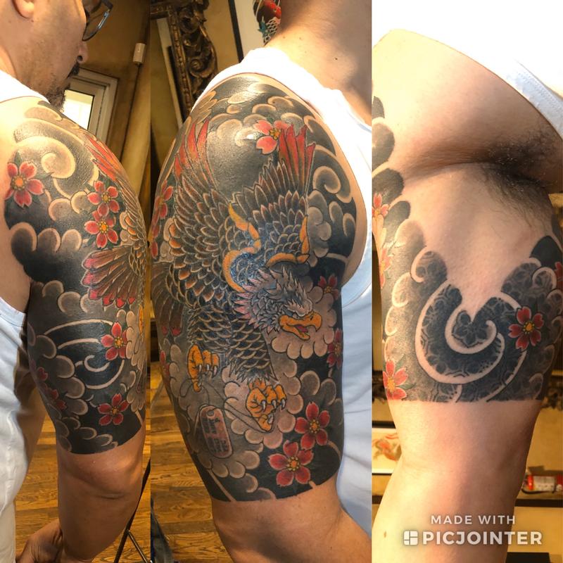 Amazon.com : Aresvns Japanese Temporary Tatttoo for Men and women, Sleeve  tattoo Temporary,Waterproof full arm and half arm fake tattoos that look  real and last long Christmas Gift : Beauty & Personal