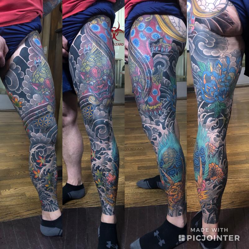 30 Insanely Hot Leg Sleeve Tattoos  Tattoos Era