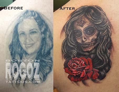 150+ Female Cover Up Tattoos For Women (2023) Before After Pictures