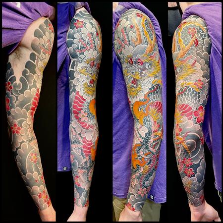 Tattoos - Japanese dragon sleeve - 143385
