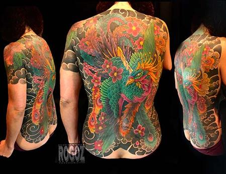 Tattoos - Phoenix backpiece - 139452
