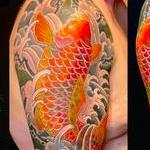Tattoos - Traditional koi sleeve - 143381