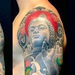 Tattoos - Buddha and kaeru Sleeve - 143384
