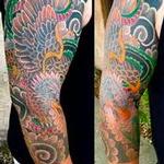 Tattoos - Eagles vs snake sleeve - 143392