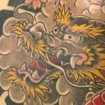 Tattoos - Japanese dragon chest panel and quarter sleeve - 143377