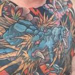 Tattoos - Japanese dragon full chest and arm sleeve - 145596