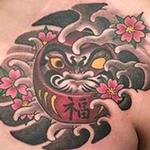 Tattoos - Daruma chest panel - 139463