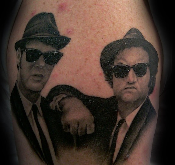 bluesbrothers in Tattoos  Search in 13M Tattoos Now  Tattoodo