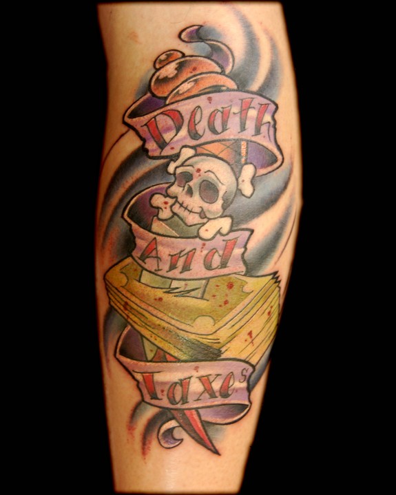 Death and Taxes Tattoo Denver  CO  Roadtrippers