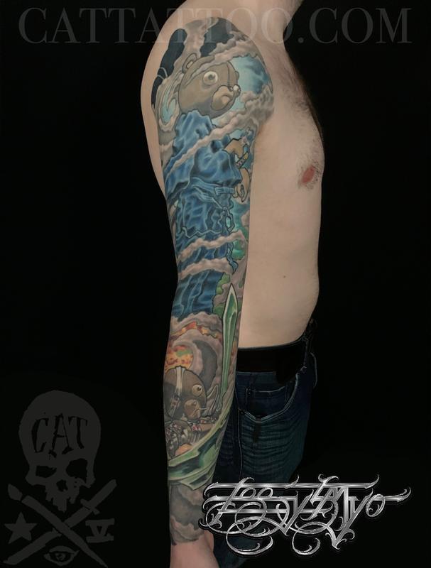 Dragonball Z Sleeve Tattoo by ILoveTrunks on DeviantArt