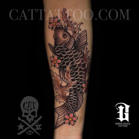 Tattoos - Japanese Koi - 142910