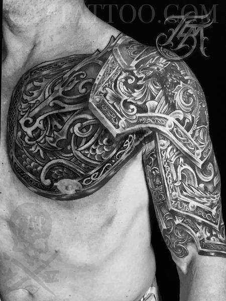 Tattoos - Freehand Armor - 142812