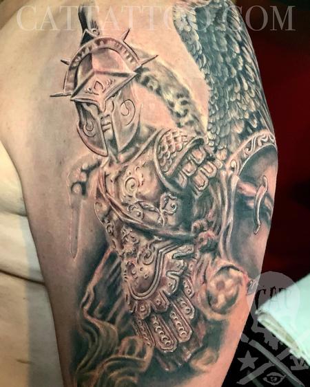Terry Mayo - Image 2 of the angel warrior tattoo