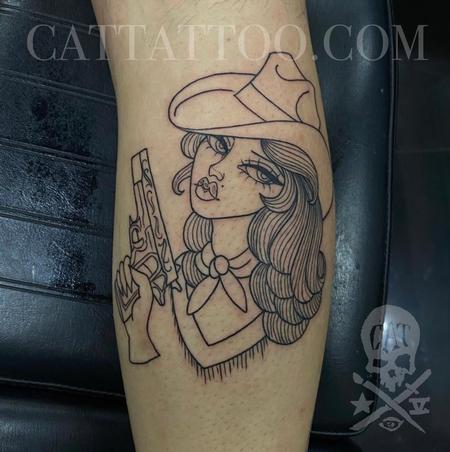 Tattoos - Cowgirl - 144041