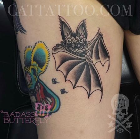 Tattoos - Bat - 144957