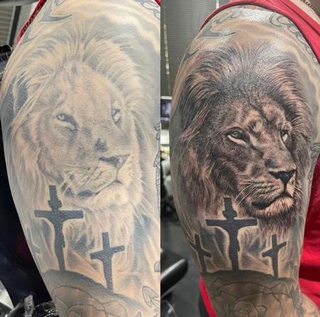 Tattoos - Lion rework  - 144791