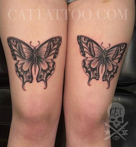 30 Awesome Butterfly Thigh Tattoo Ideas for Men  Women in 2023