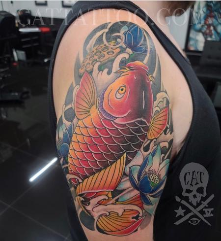 Tattoos - Japanese Koi - 143361