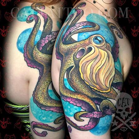 Tattoos - Octopus  - 143400