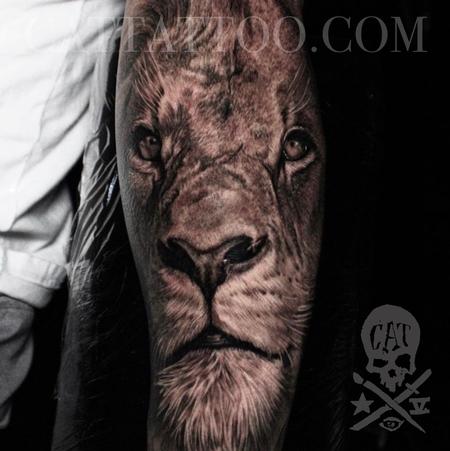 Tattoos - Lion - 144656