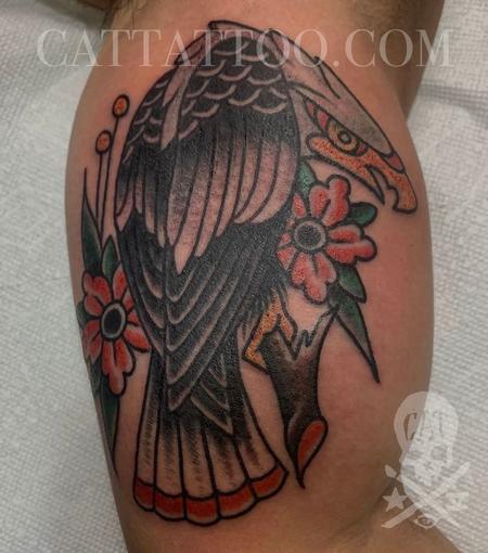 Tattoos - Traditional Eagle - 142975