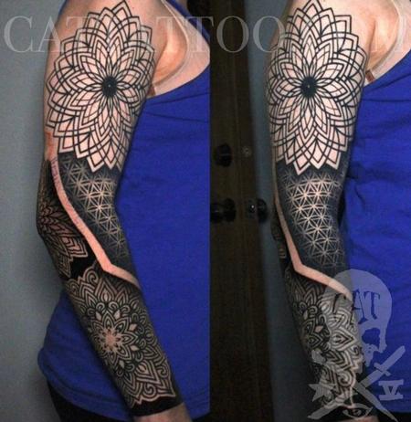 Tattoos - Geometric Sleeve - 145576