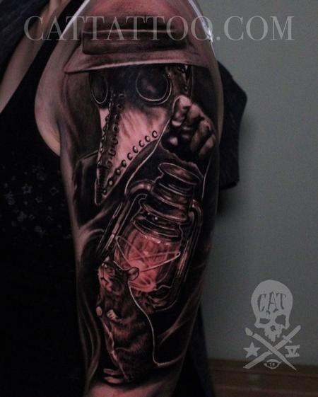 Tattoos - Plague Doctor - 143001