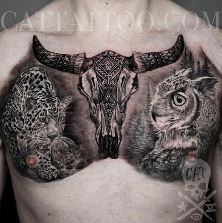 Tattoos - Bull’s skull - 145257