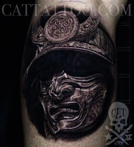 Tattoos - Samurai Mask - 145192