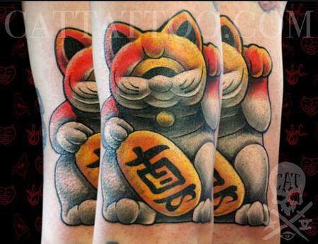 Tattoos - Fortune Cat - 145217