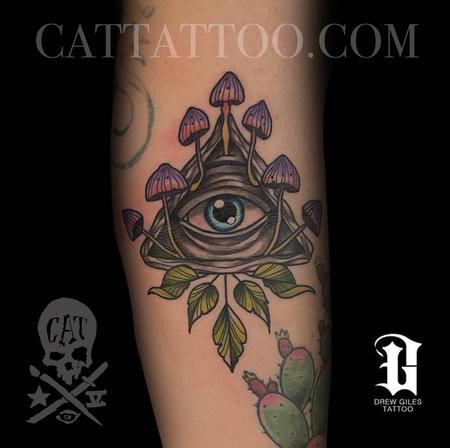 Tattoos - Psychedelic Eye - 143010