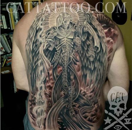 Tattoos - Angel of judgement Tattoo - 141732