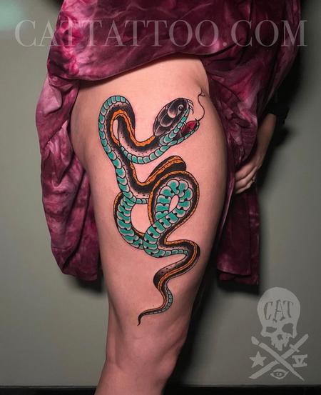 Tattoos - Snake - 144398