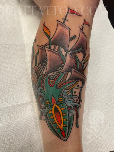 Tattoos - Giant Squid - 144739