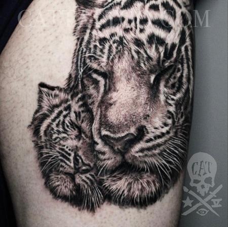 Tattoos - Tiger and Cub - 143613
