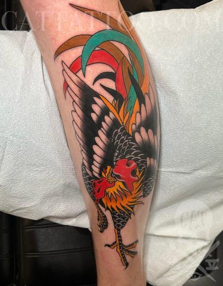 Tattoos - Rooster - 145587