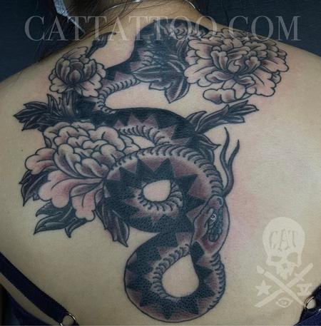 Tattoos - Snake Cover Up - 143416