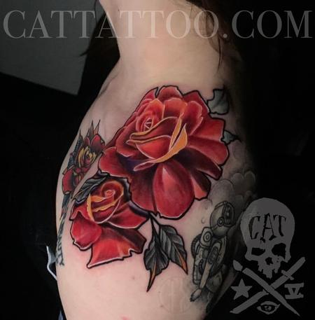 Tattoos - Roses - 145622