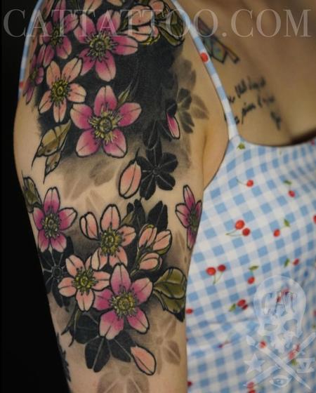 Tattoos - Cherry Blossoms - 145713