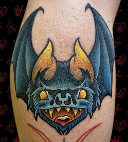 Tattoos - Bat - 128124