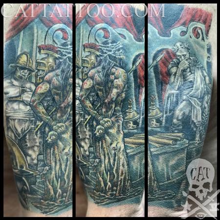 Terry Mayo - Work in progress Jesus Tattoo