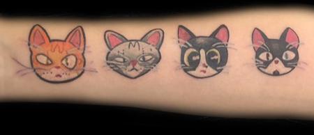 Tattoos - Cats - 126408