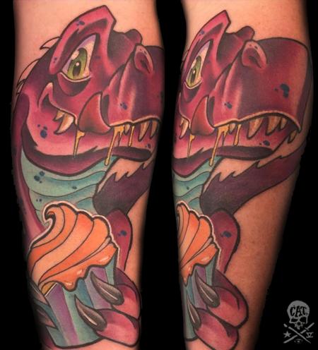Tattoos - Dino - 128125