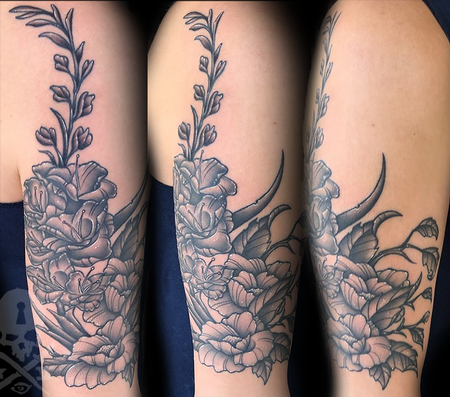Tattoos - Floral - 138347