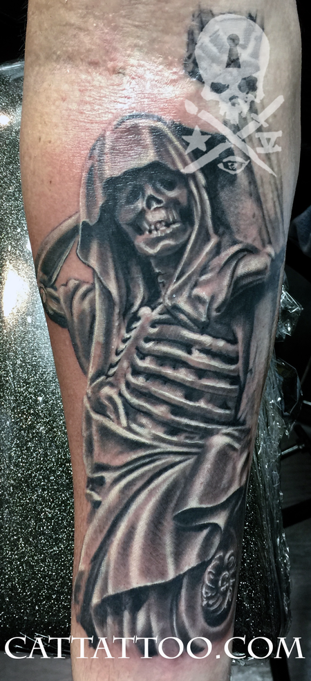 Tattoos - grim reaper - 128315