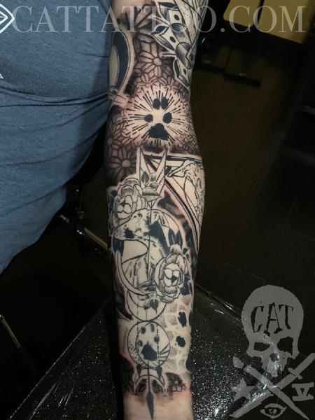 Terry Mayo - Dog tattoo sleeve image 3