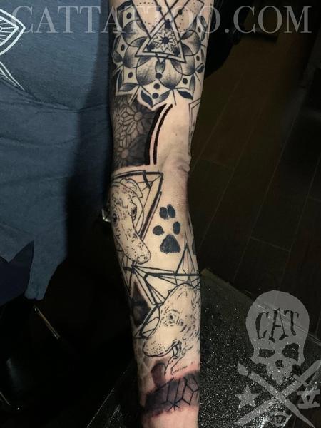 Terry Mayo - Dog tattoo sleeve image 2