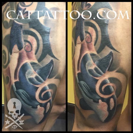 Tattoos - Orca and Neo-Borneo - 128147