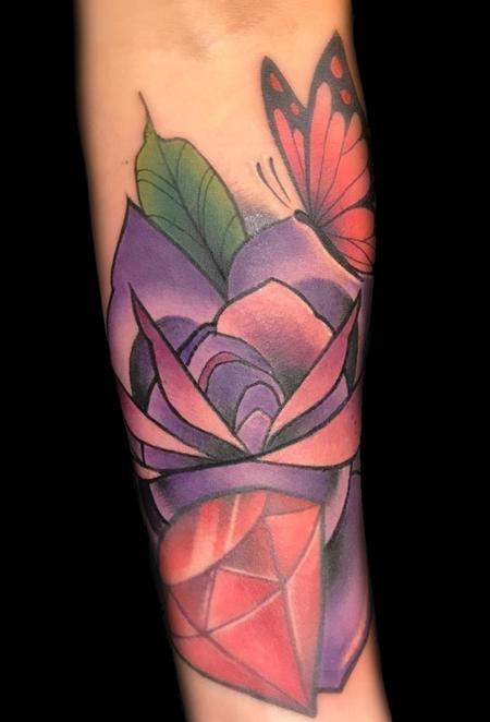 Tattoos - Rose/Ruby - 129095